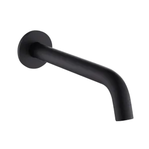 220mm Bath Spout | Matte Black Finish