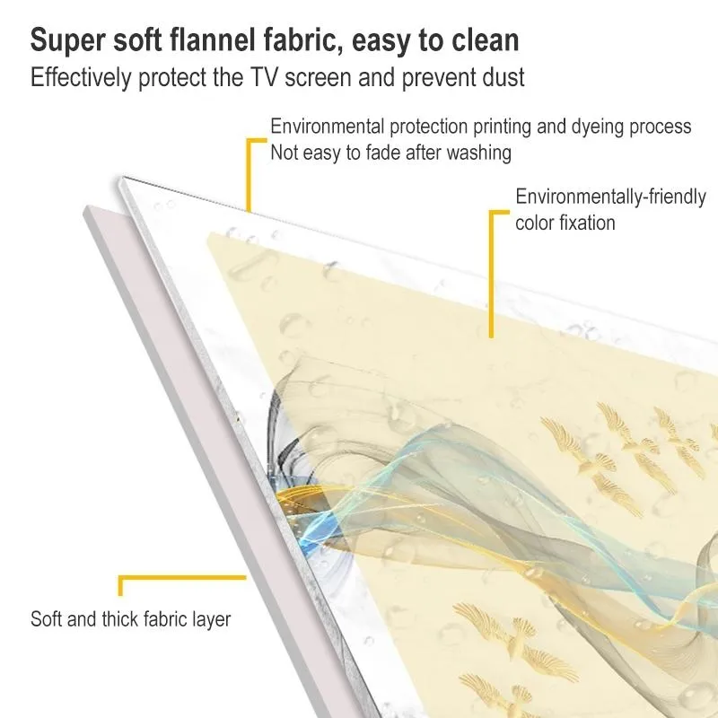55 Inch Tv Dust-proof Cover for Household - Protects from Dust