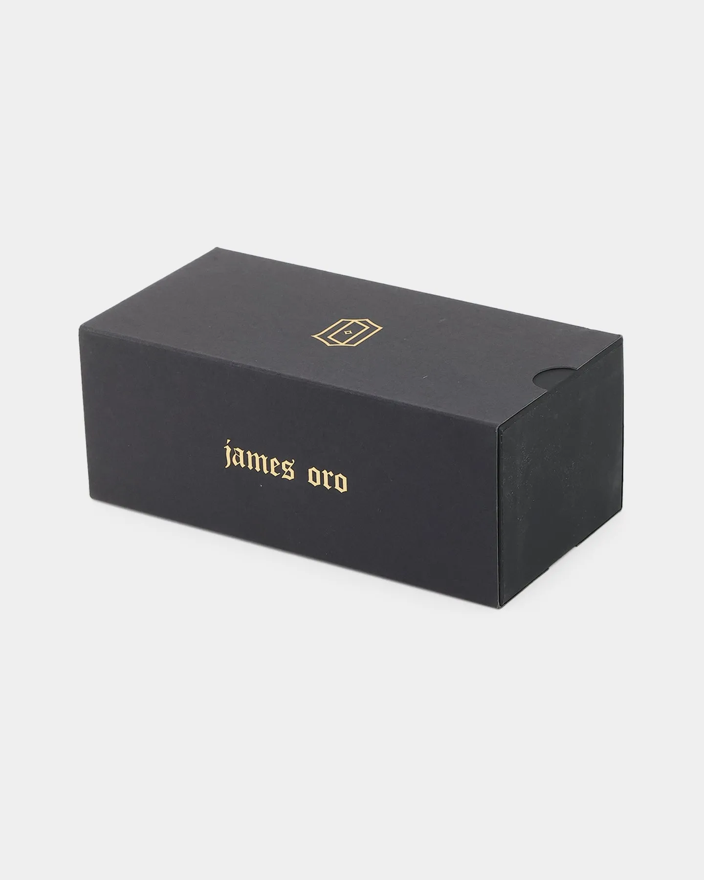 James Oro Black Icon Sunglasses Black