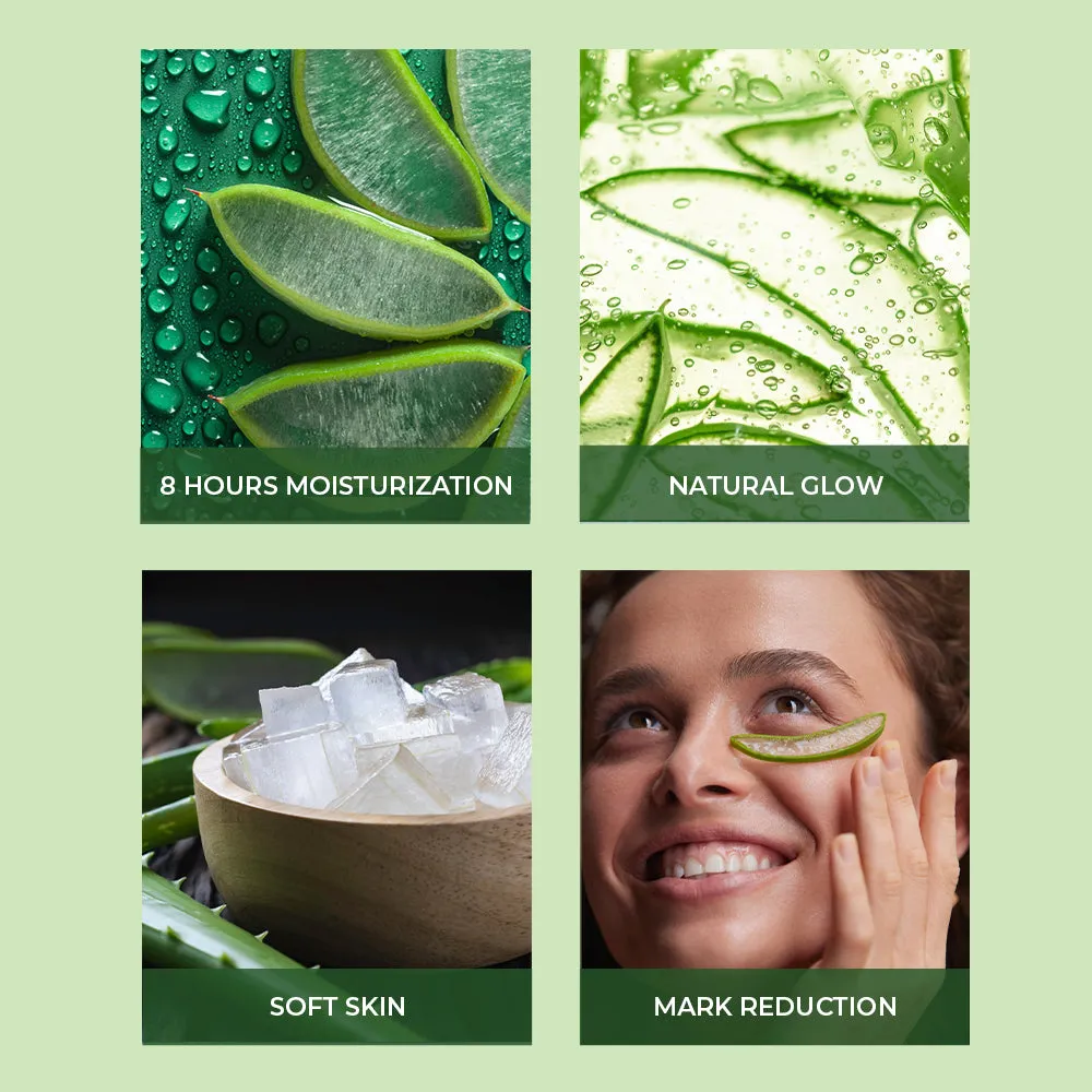 Parachute SkinPure Aloe Vera Gel , 99% Pure Aloe, For Soft, Moisturized & Hydrated Skin, Heals, Repairs, Protects Skin, 8h moisturization, Soothes Sunburn, All Skin Types (50ml)
